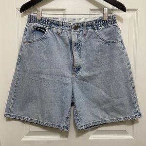 Vintage Lee Denim Shorts‎ Mom Jeans 80s 90s USA Made High Rise Women's 10 Medium